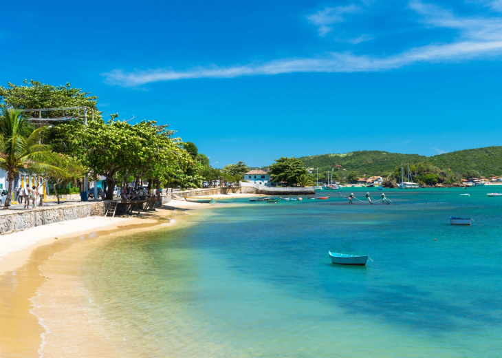 Plage de Buzios au Brésil