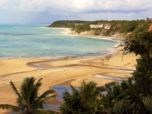 Plage du miroir à Trancoso