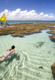 Piscines naturelles de la plage de Porto de Galinhas