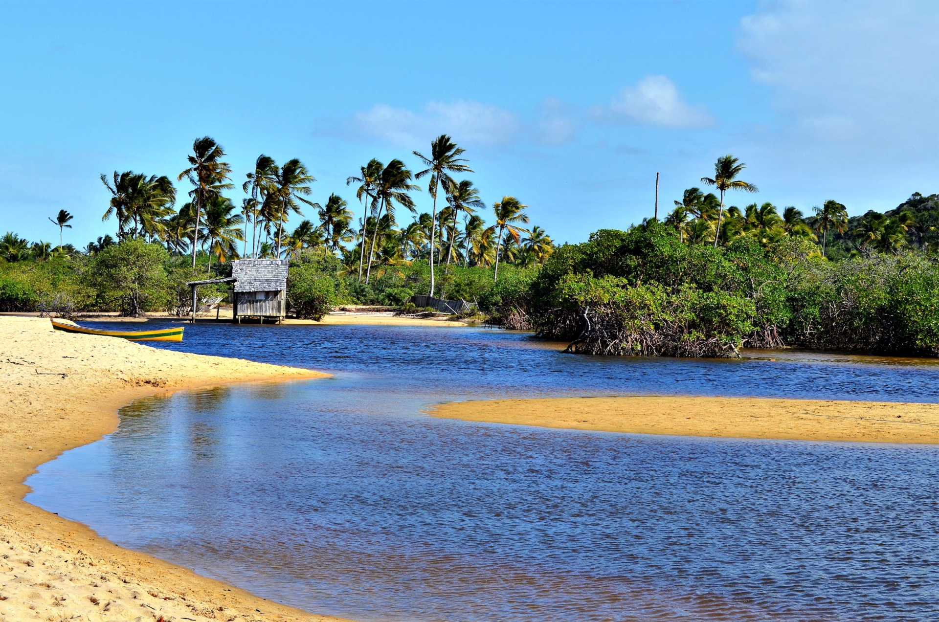 Plage de Trancoso au Brésil