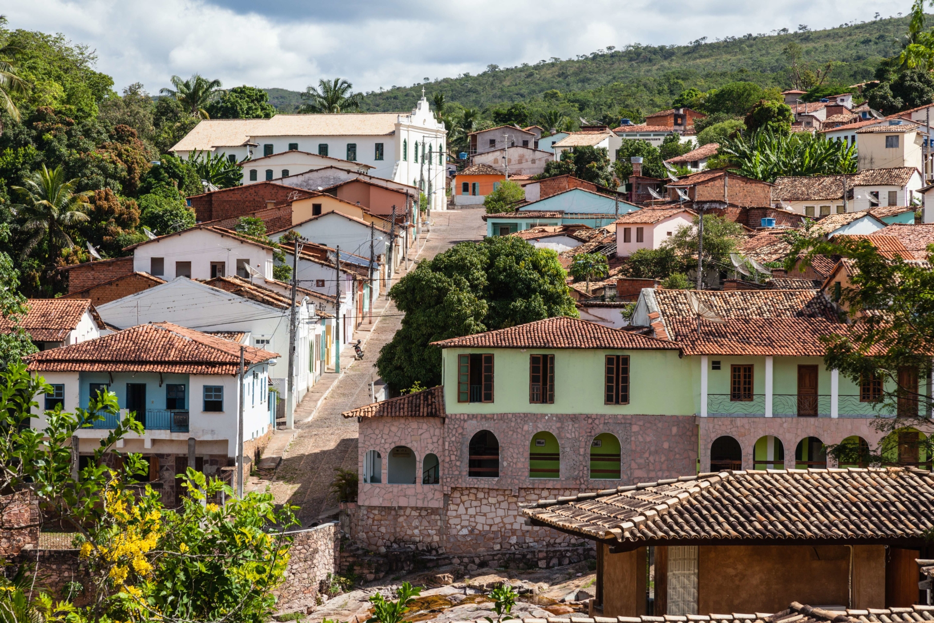 Village de Lencois dans la Chapada Diamantina