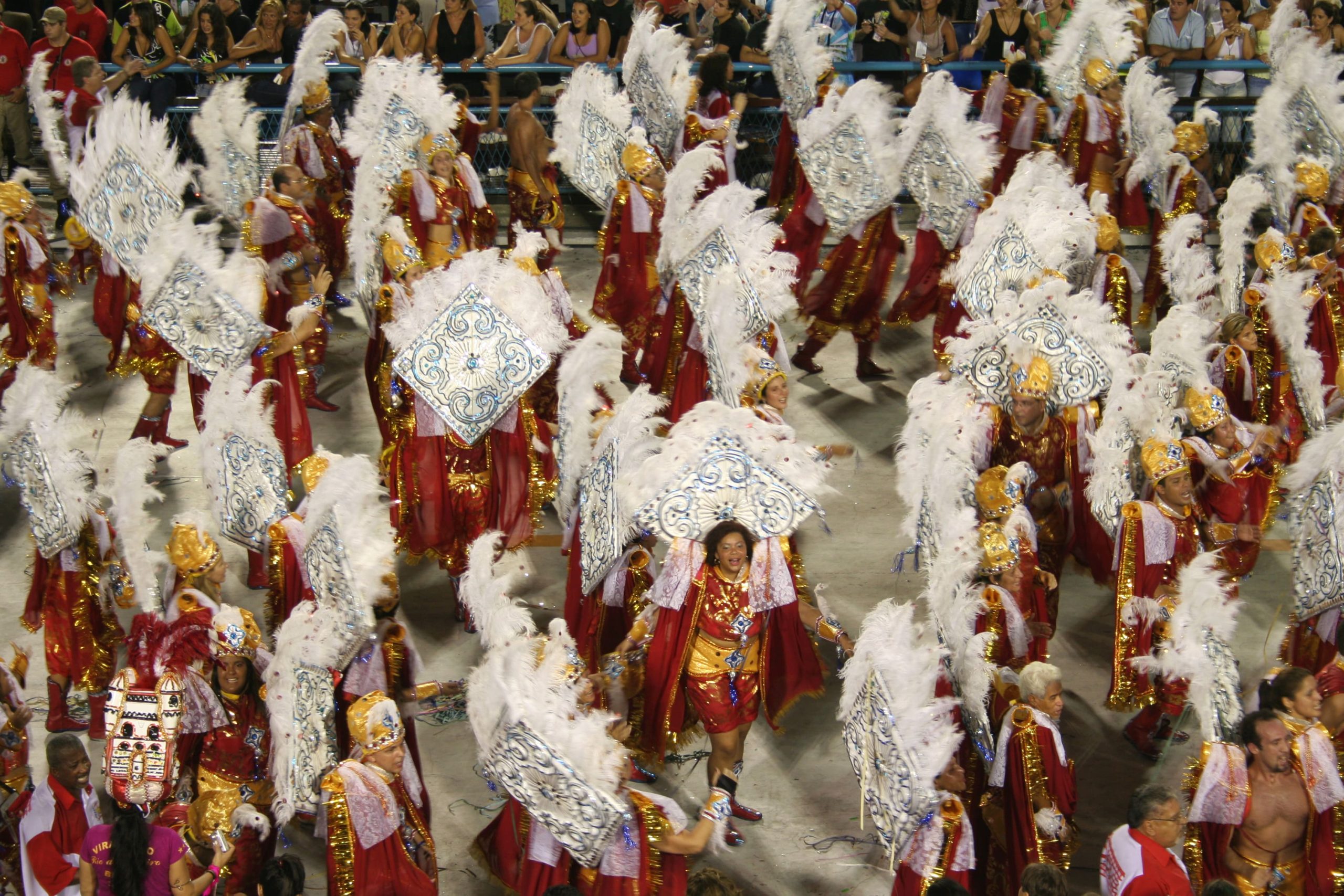 Carnaval de Rio défilé au sambodrome