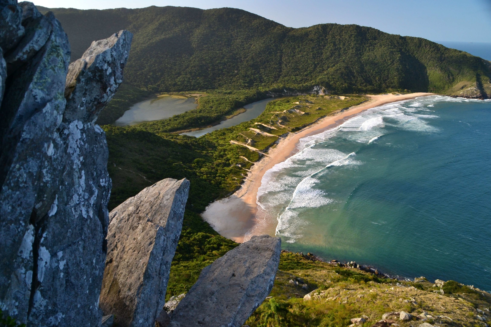 Panorama de Randonnée à Florianopolis au Brésil