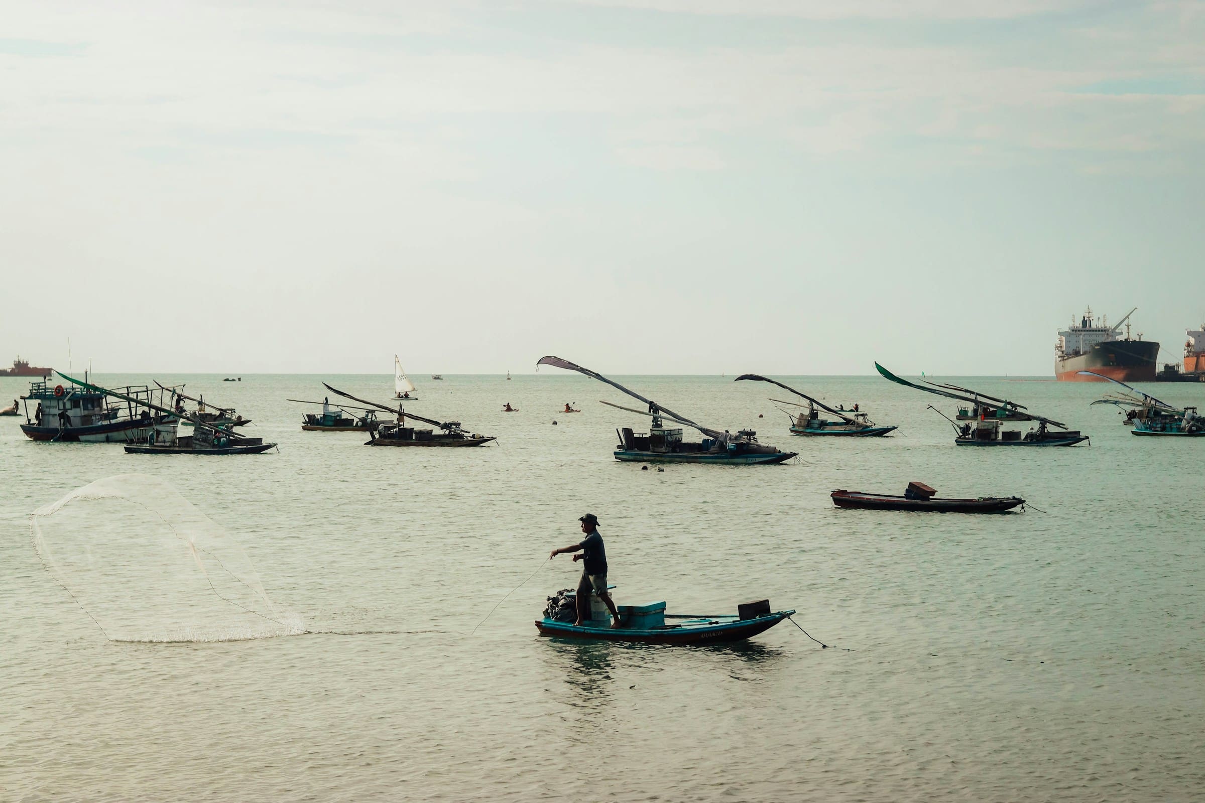Pêcheur à Fortaleza
