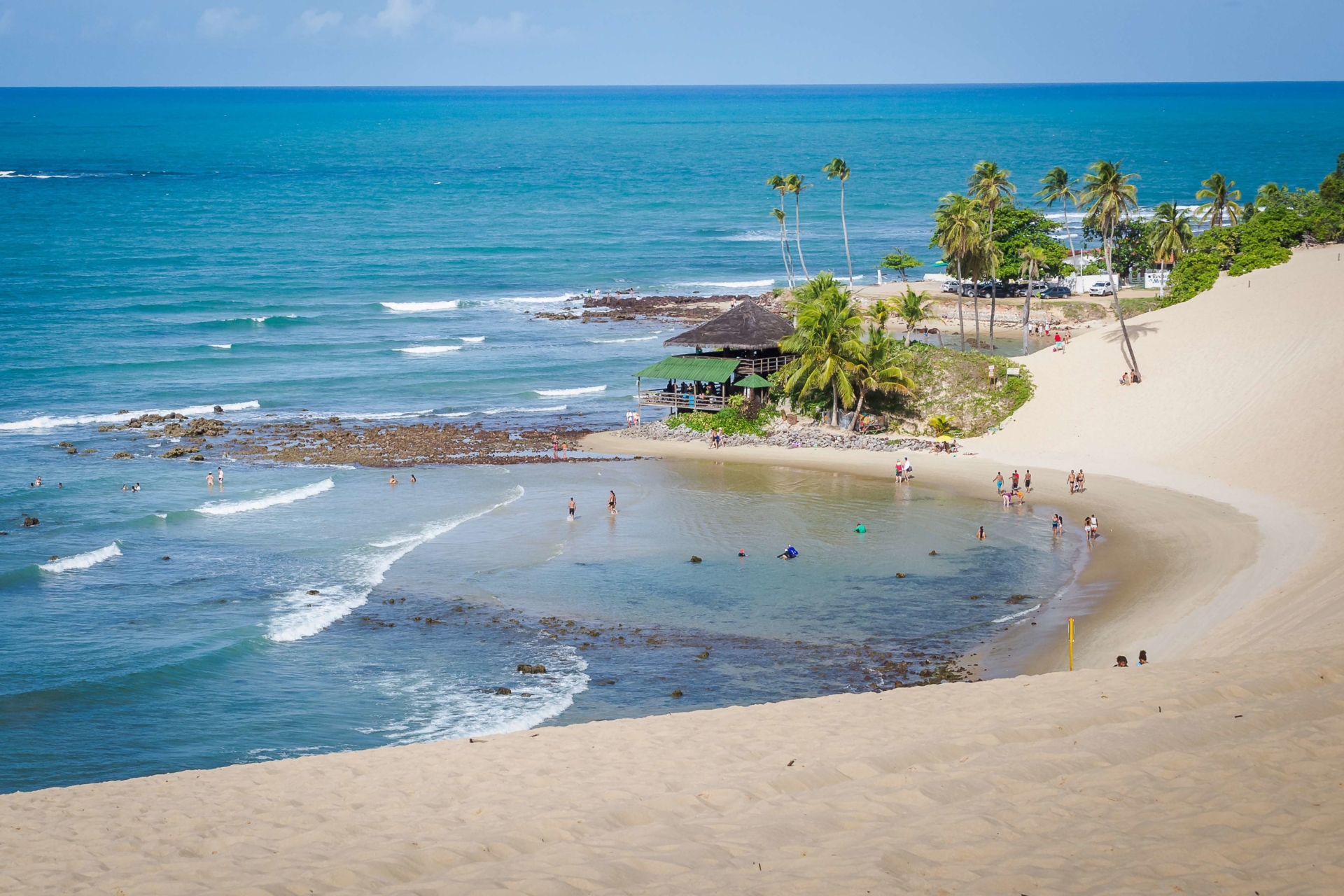 Plage de São Miguel do Gostoso au Brésil