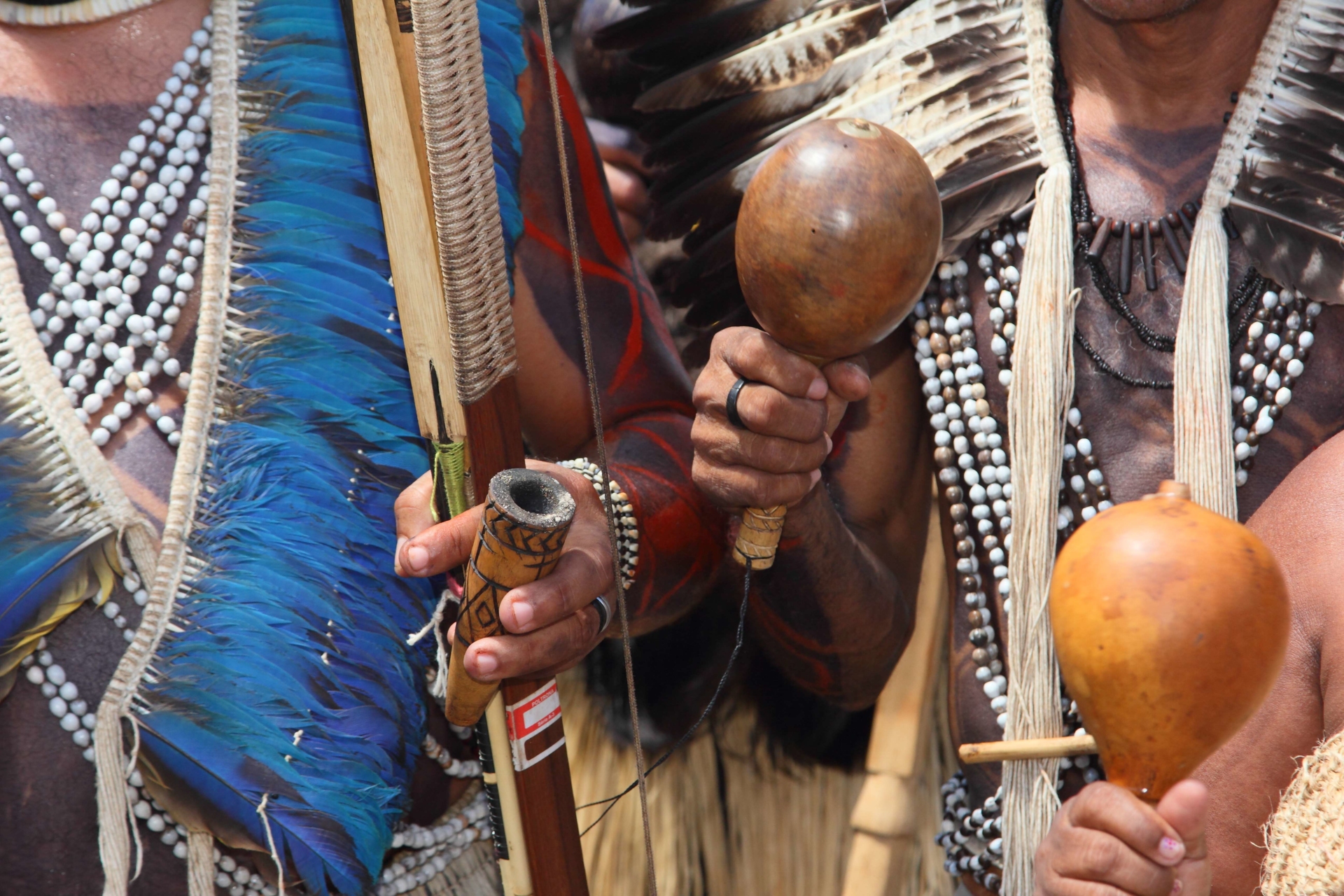 Amérindiens Tupi Guarani du Brésil