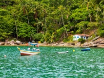 Bateau de pêche sur la Costa Verde