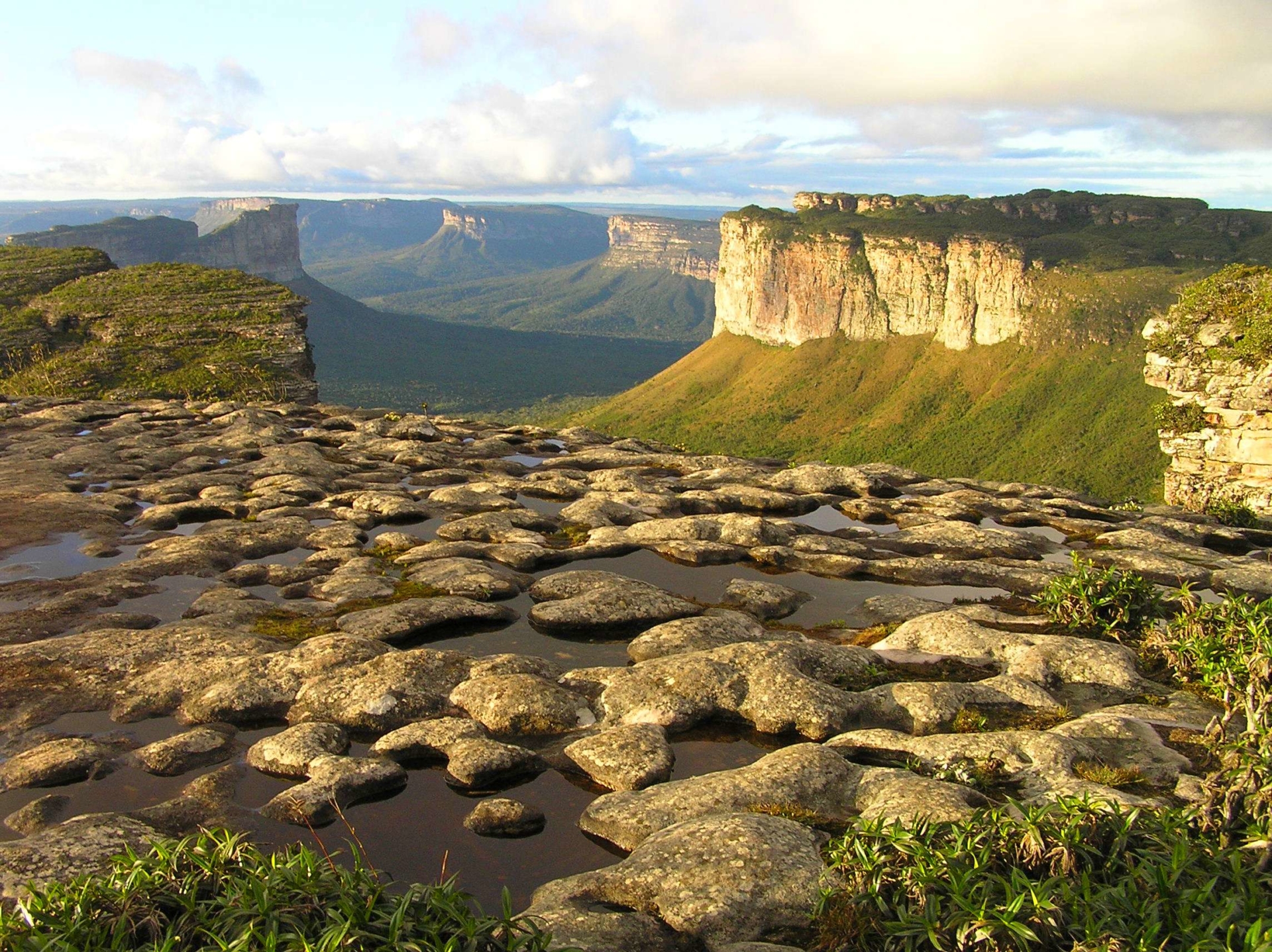 Paysage de la Chapada Diamantina au Brésil