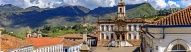 Vue d'Ouro Preto dans le Minais Gerais au Brésil