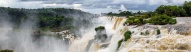 Panorama depuis les hauteurs des Chutes d'Iguacu