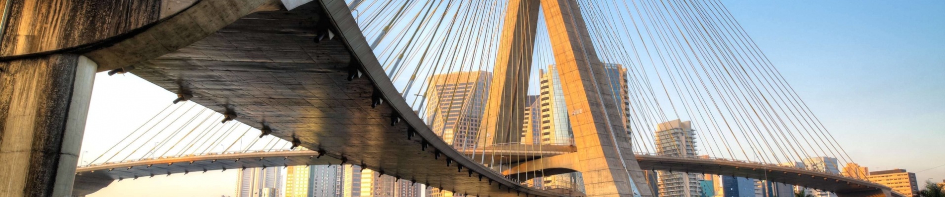 Pont de Sao Paulo au Brésil