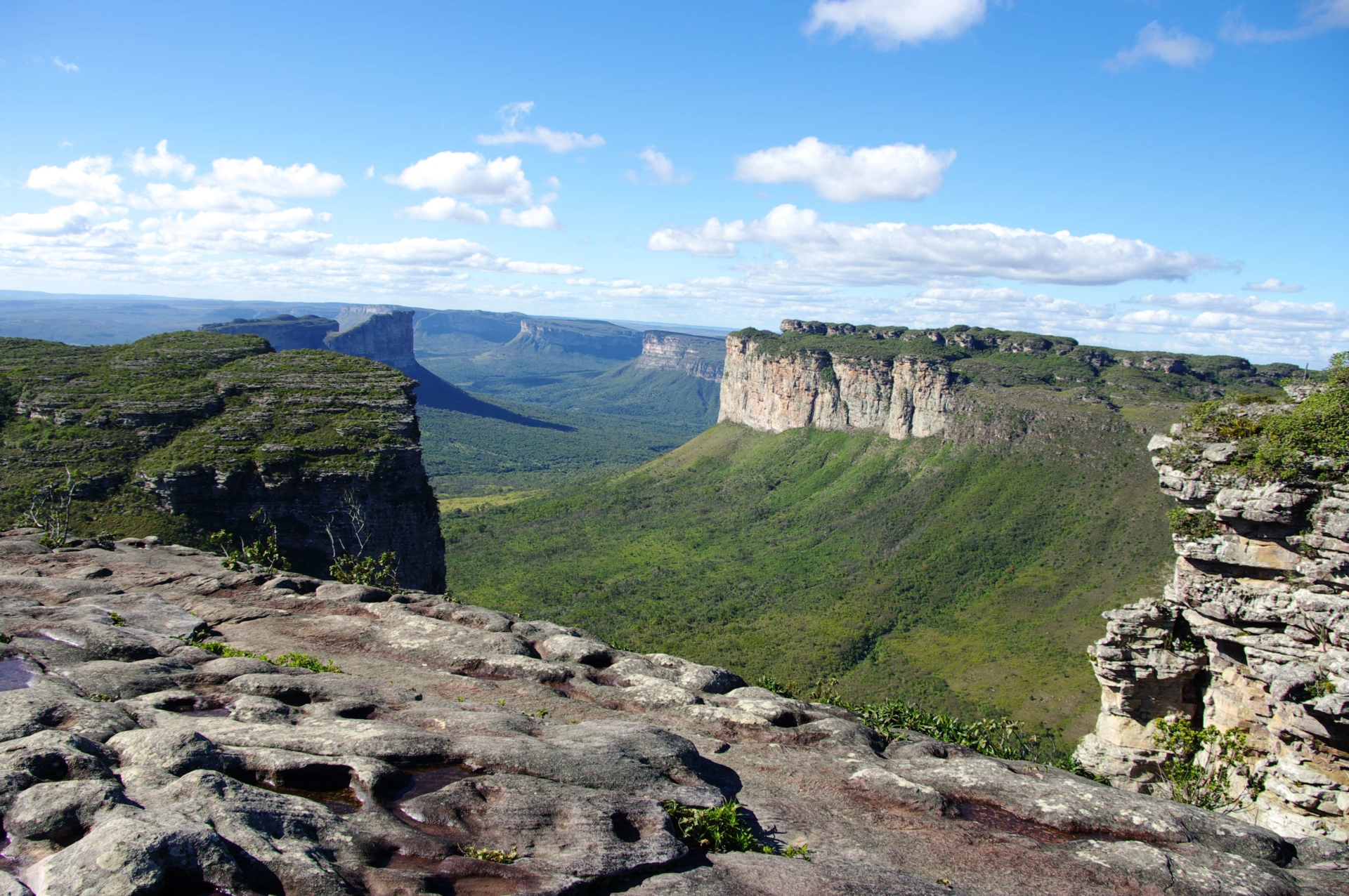 Paysage de la Chapada Diamantina au Brésil