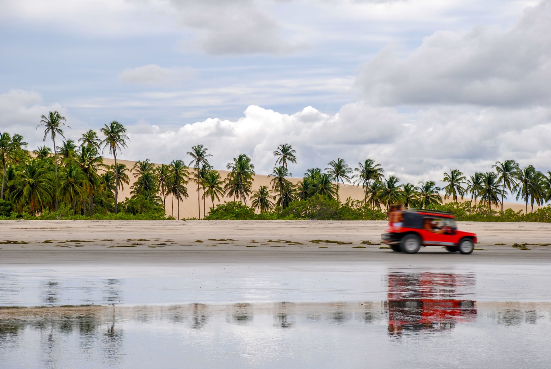 Buggy sur les plages du Nordeste