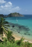 Vue sur une plage paradisiaque de l'archipel Fernando de Noronha