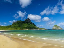 Plage paradisiaque de l'archipel Fernando de Noronha