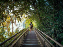 Passerelle à Iguaçu