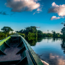 barque-rive-de-la-foret-amazonienne-bresil
